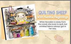 Quilting Sheep with Humble Beginnings